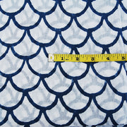 Hand Block Print Cotton Dressmaking Sewing Voile Fabric